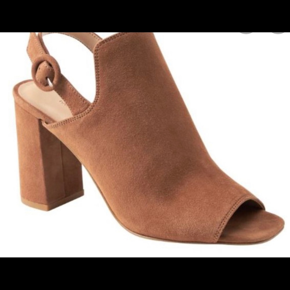 Banana Republic Peep Toe Bootie, 7
